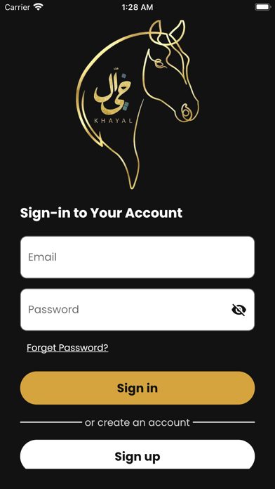 Khayal Horses app, booking